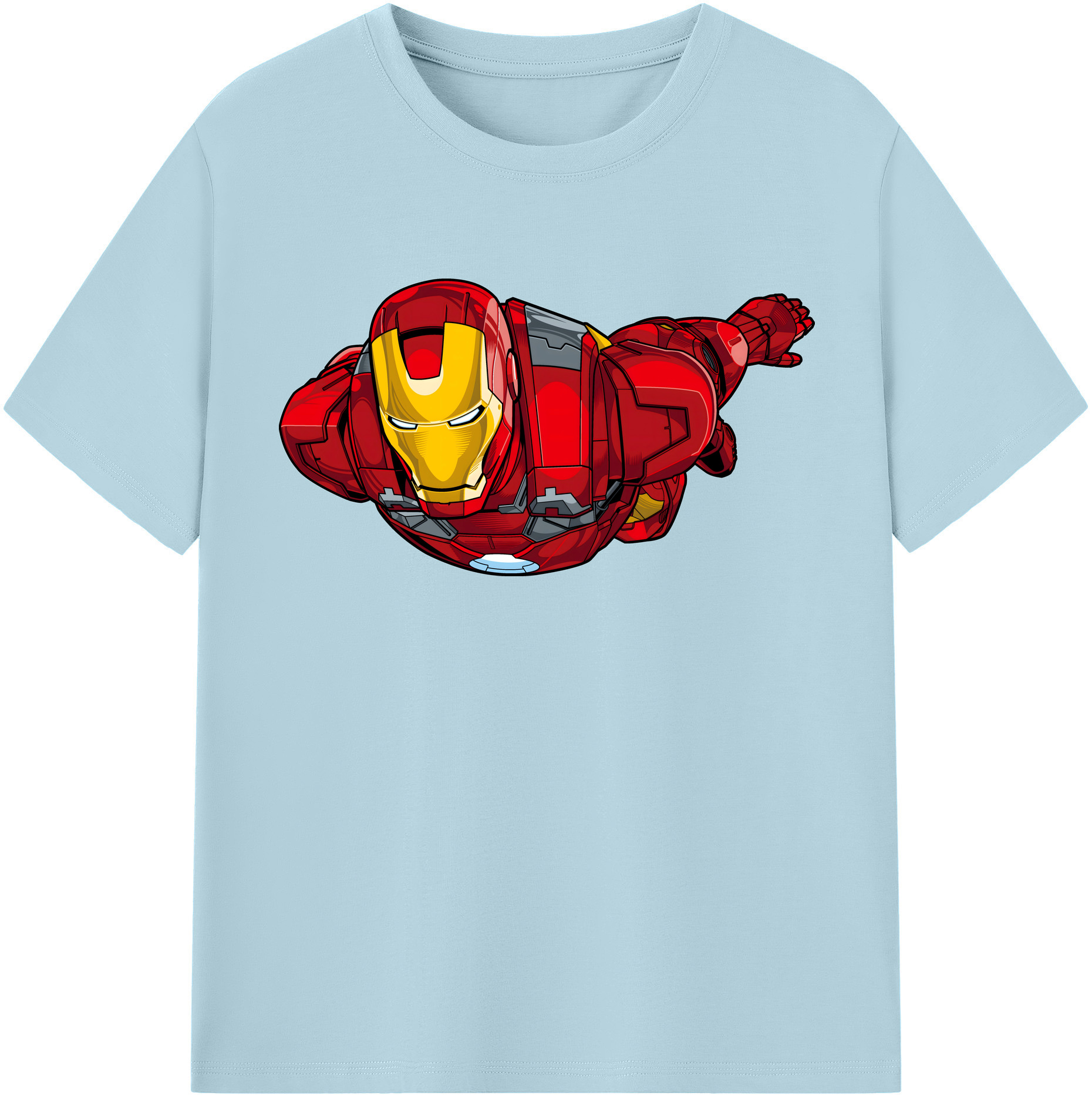 （画像用） アベンジャーズ The Avengers 綿100％半袖Tシャツ（フロントプリント）